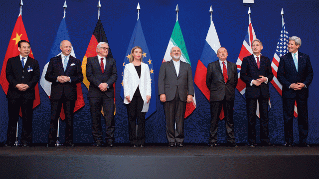 P5+1 leaders negotiated with Iran to halt its nuclear missile program in exchange for lifting sanctions | CC 4.0