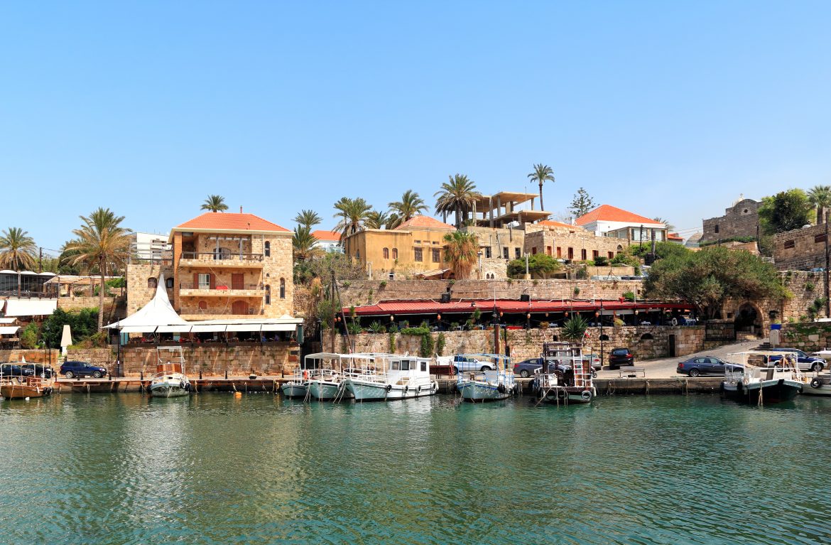 Byblos Harbor, Lebanon